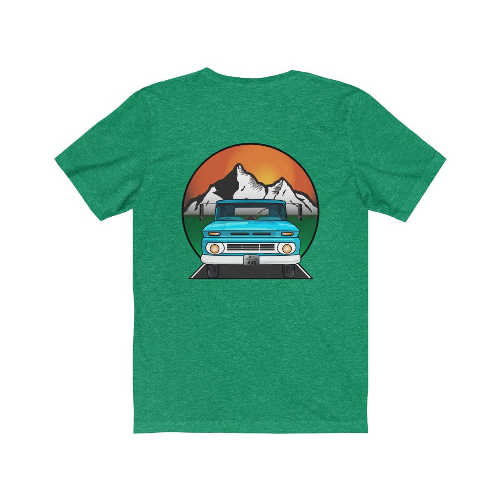 62 Chevy Badge Unisex Jersey Short Sleeve Tee