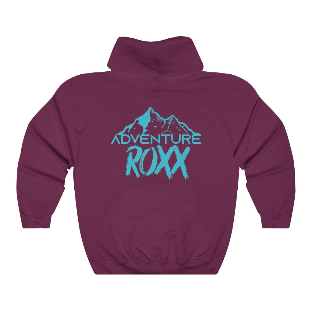 Teal Adventure Roxx Unisex Hooded Sweatshirt