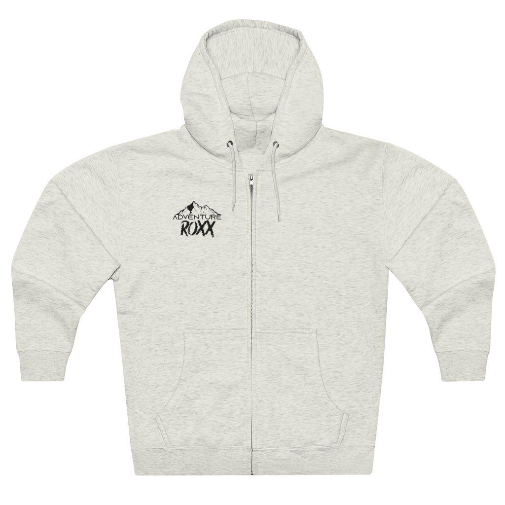 62' Chevy Badge Unisex Premium Full Zip Hoodie