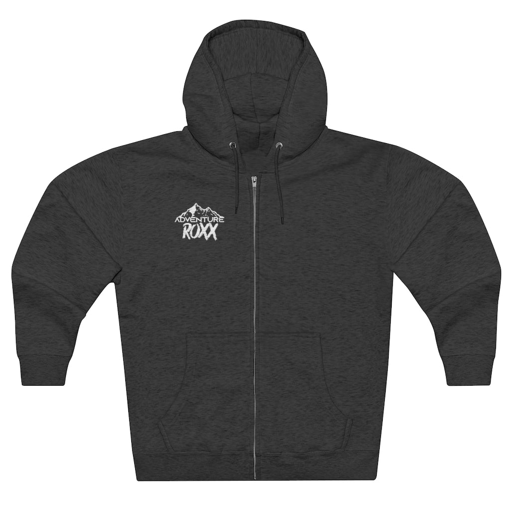 62' Chevy Badge Unisex Premium Full Zip Hoodie