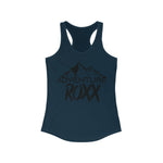 Load image into Gallery viewer, Adventure Roxx (Black Logo) Women&#39;s Racerback Tank
