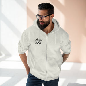 62' Chevy Badge Unisex Premium Full Zip Hoodie