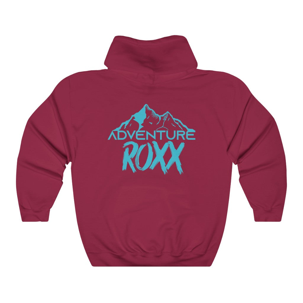 Teal Adventure Roxx Unisex Hooded Sweatshirt