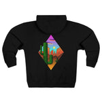 Load image into Gallery viewer, Arizona Mountains- Cathedral Rock Unisex Full Zip Hoodie
