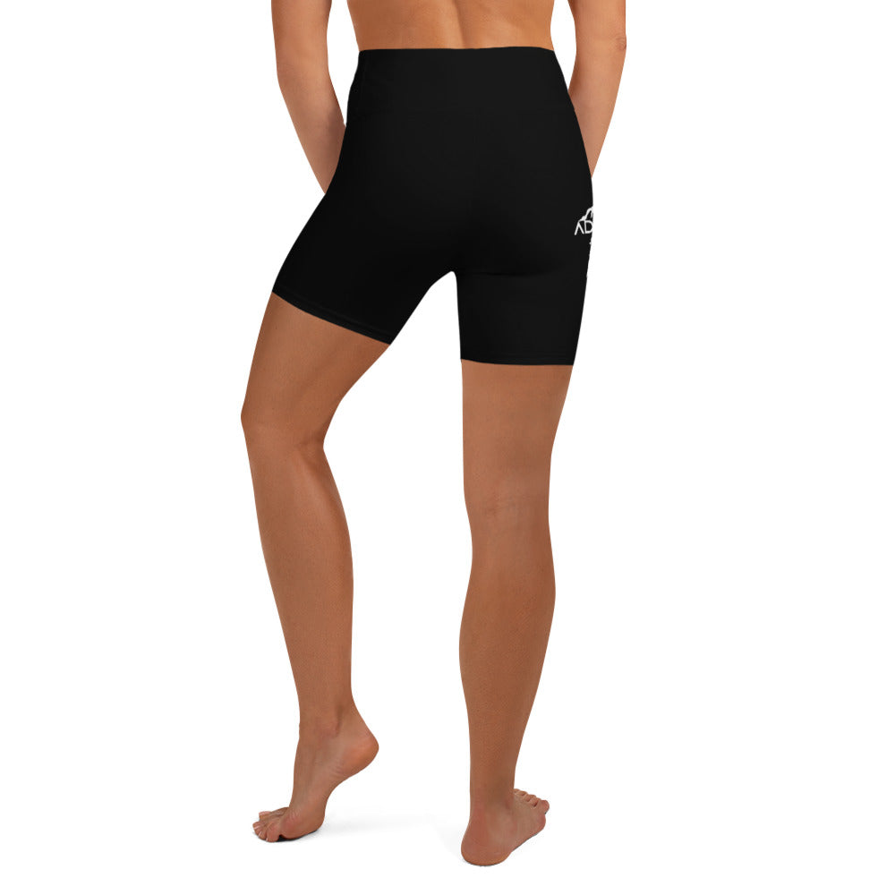 Black Adventure Roxx Yoga Shorts