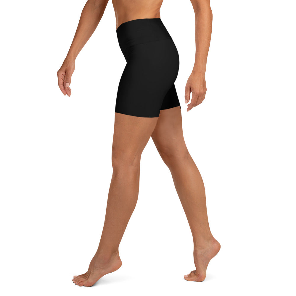 Black Adventure Roxx Yoga Shorts