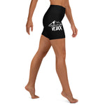 Load image into Gallery viewer, Black Adventure Roxx Yoga Shorts
