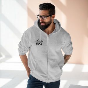 62' Chevy Badge Unisex Premium Full Zip Hoodie