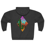 Load image into Gallery viewer, Arizona Mountains- Cathedral Rock Unisex Full Zip Hoodie
