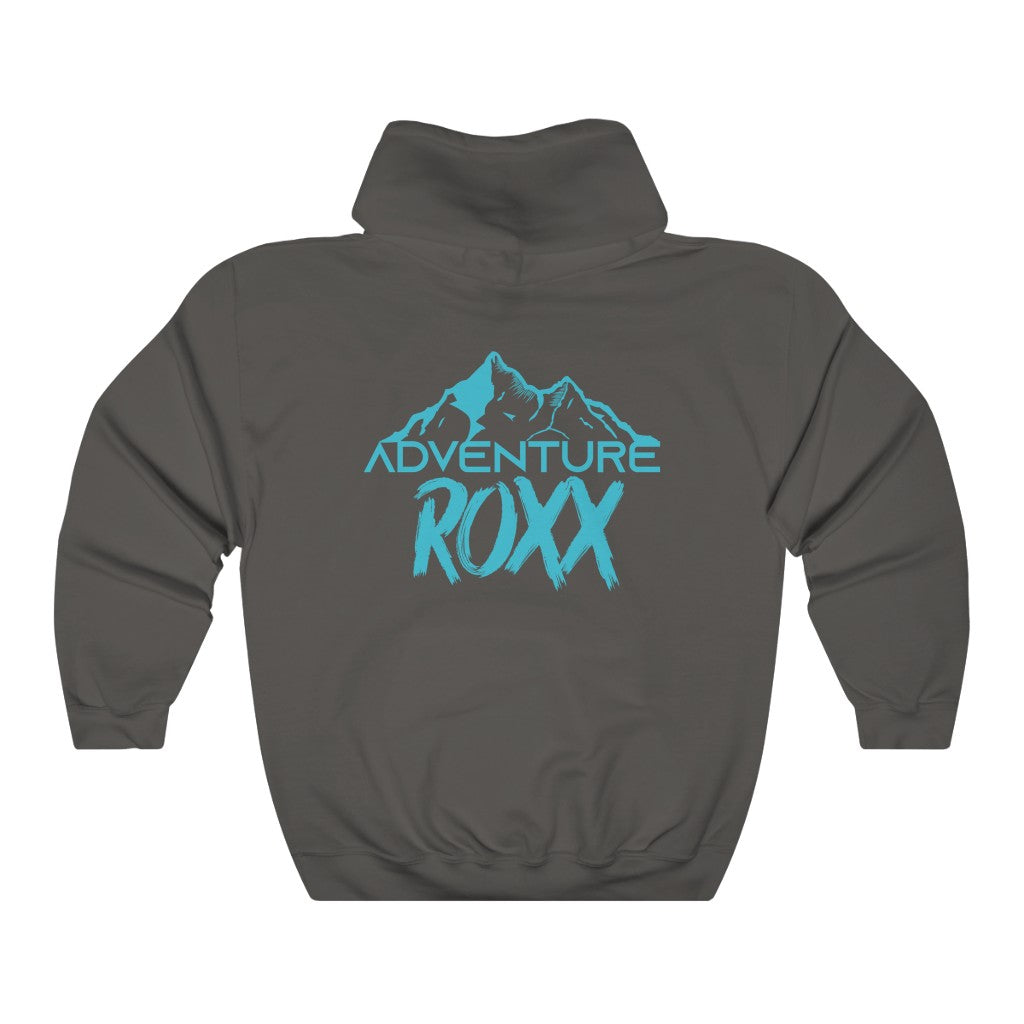 Teal Adventure Roxx Unisex Hooded Sweatshirt