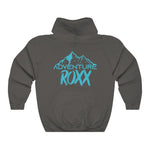 Load image into Gallery viewer, Teal Adventure Roxx Unisex Hooded Sweatshirt
