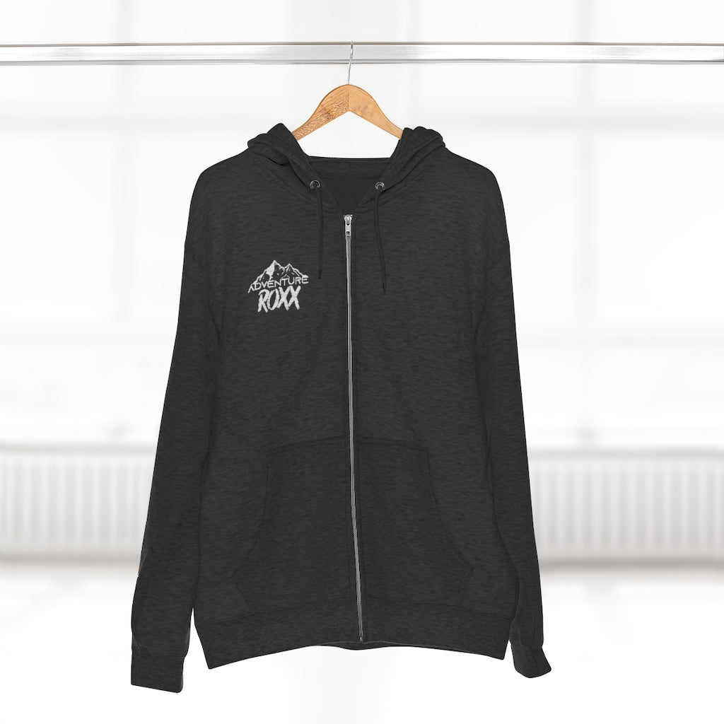 62' Chevy Night Sky Badge Unisex Premium Full Zip Hoodie