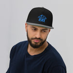 Load image into Gallery viewer, Teal Adventure Roxx Logo Flat Bill Snapback
