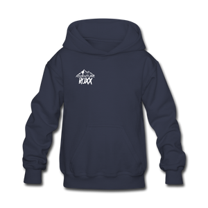 Night Adventures Kids' Hoodie - navy