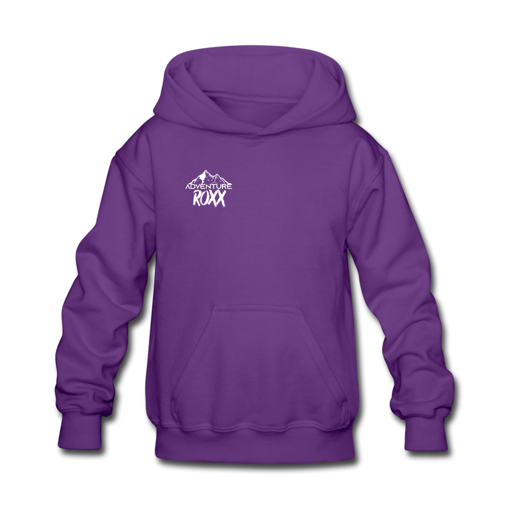 Night Adventures Kids' Hoodie - purple