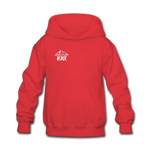 Night Adventures Kids' Hoodie - red