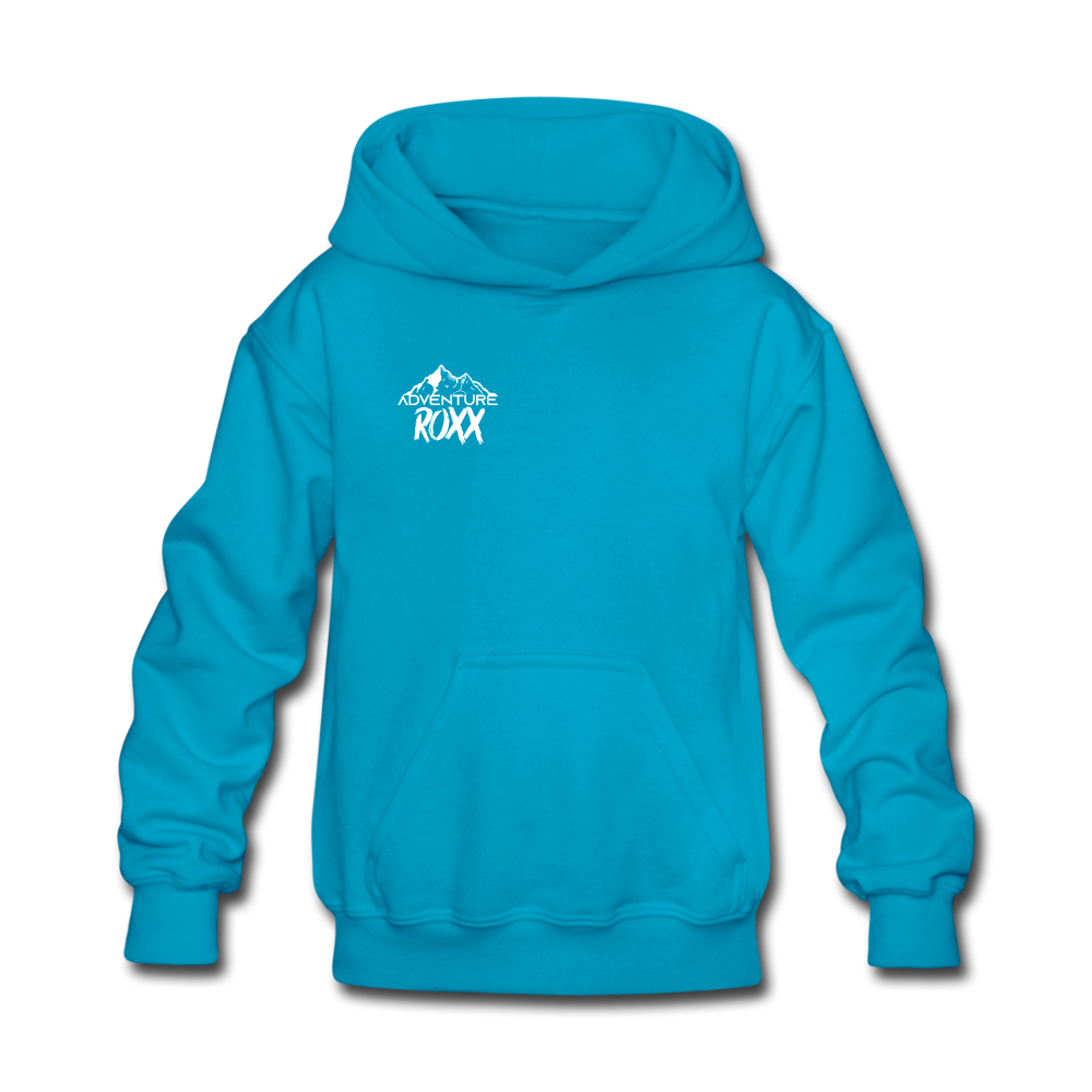 Night Adventures Kids' Hoodie - turquoise