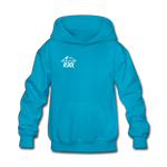 Load image into Gallery viewer, Night Adventures Kids&#39; Hoodie - turquoise
