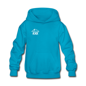 Night Adventures Kids' Hoodie - turquoise