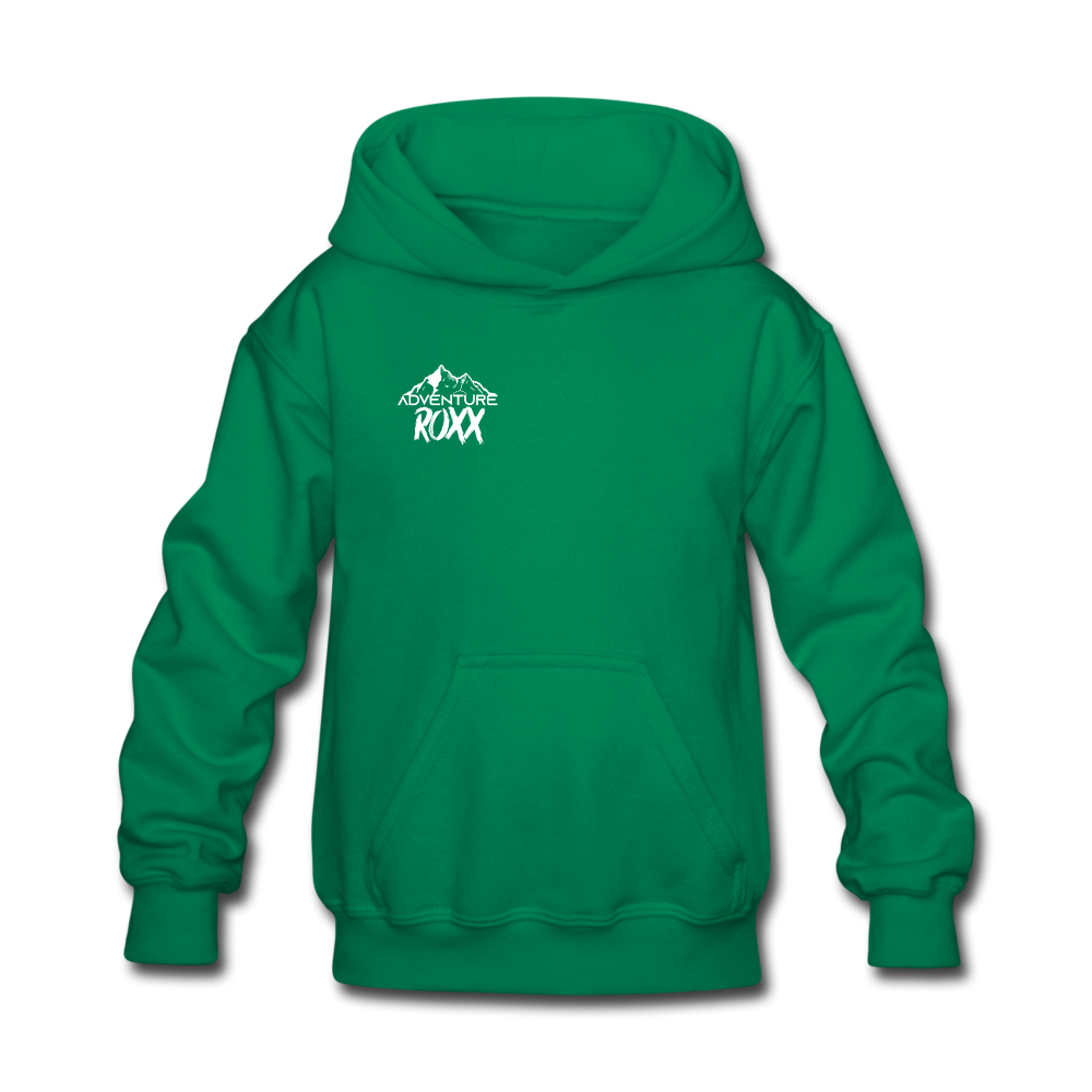 Night Adventures Kids' Hoodie - kelly green