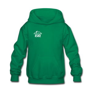 Night Adventures Kids' Hoodie - kelly green