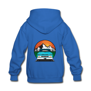 62' Chevy Badge Kids' Hoodie - royal blue