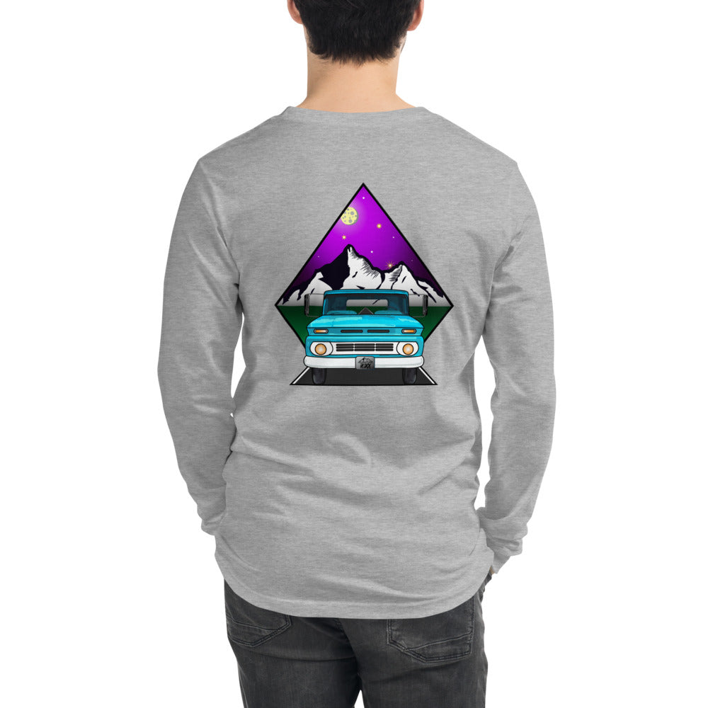 62' Chevy Night Sky Unisex Long Sleeve Tee