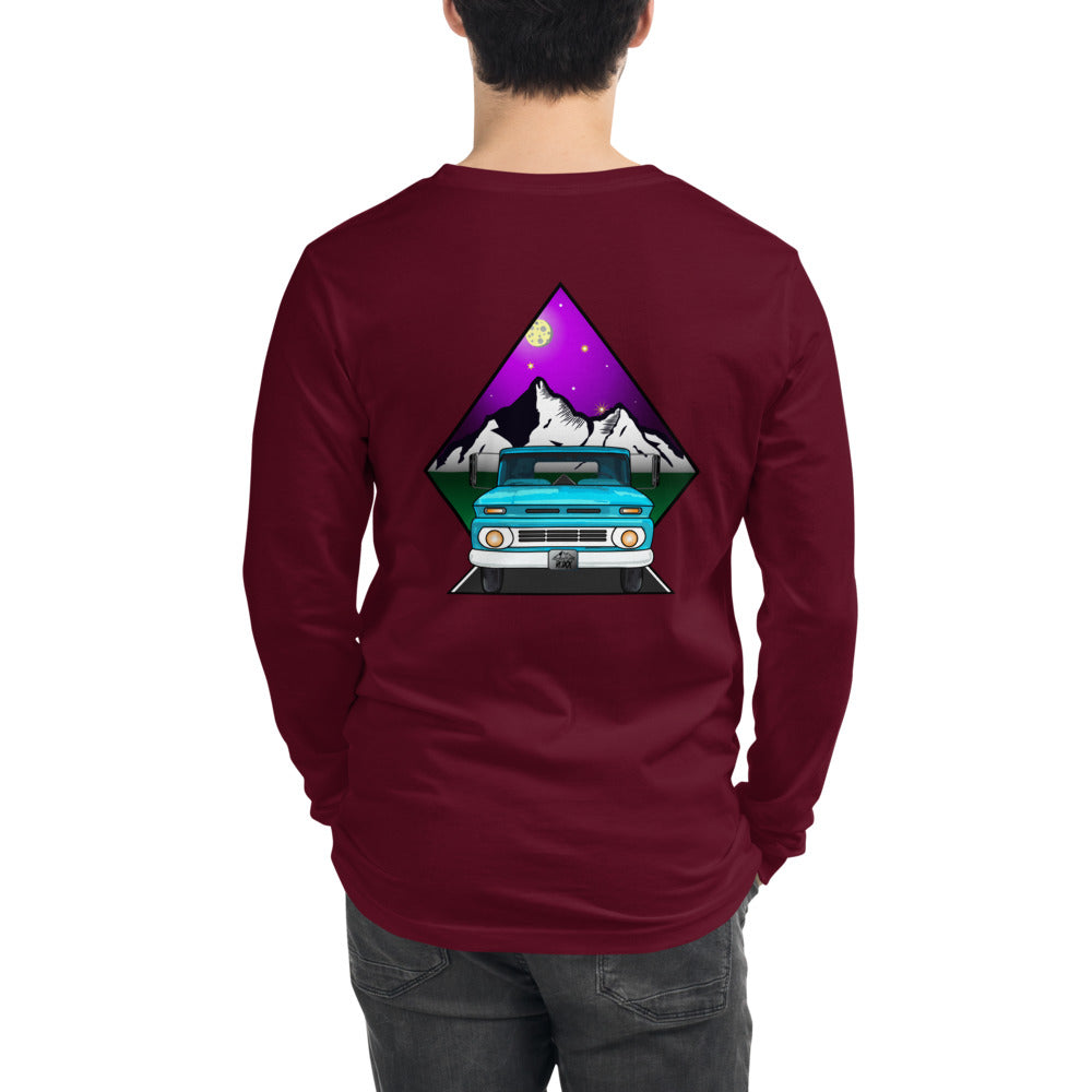 62' Chevy Night Sky Unisex Long Sleeve Tee