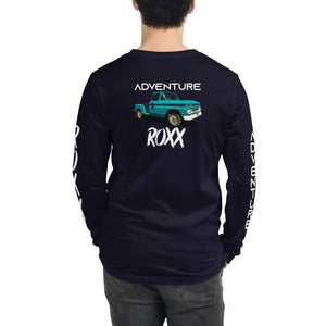 Adventure Roxx Sleeves  and 62' Chevy Profile- Unisex Long Sleeve Tee