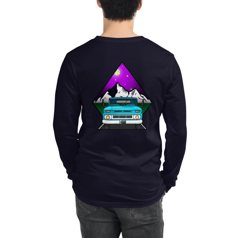 62' Chevy Night Sky Unisex Long Sleeve Tee