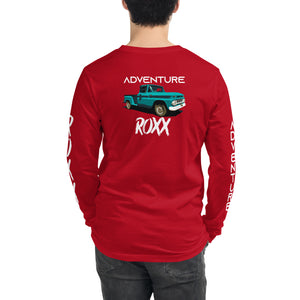 Adventure Roxx Sleeves  and 62' Chevy Profile- Unisex Long Sleeve Tee