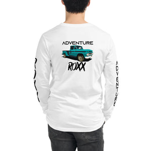 Adventure Roxx Sleeves  and 62' Chevy Profile- Unisex Long Sleeve Tee