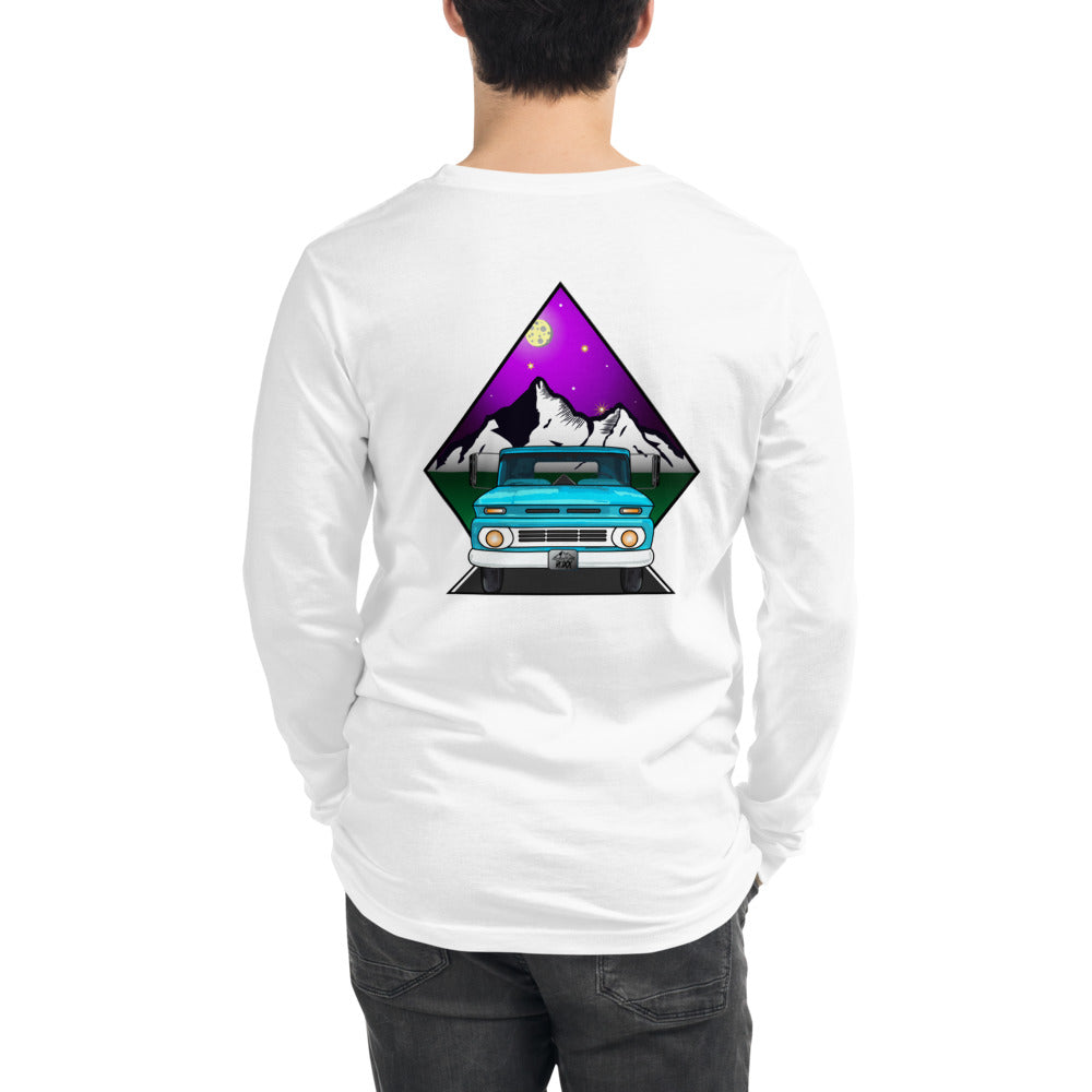 62' Chevy Night Sky Unisex Long Sleeve Tee